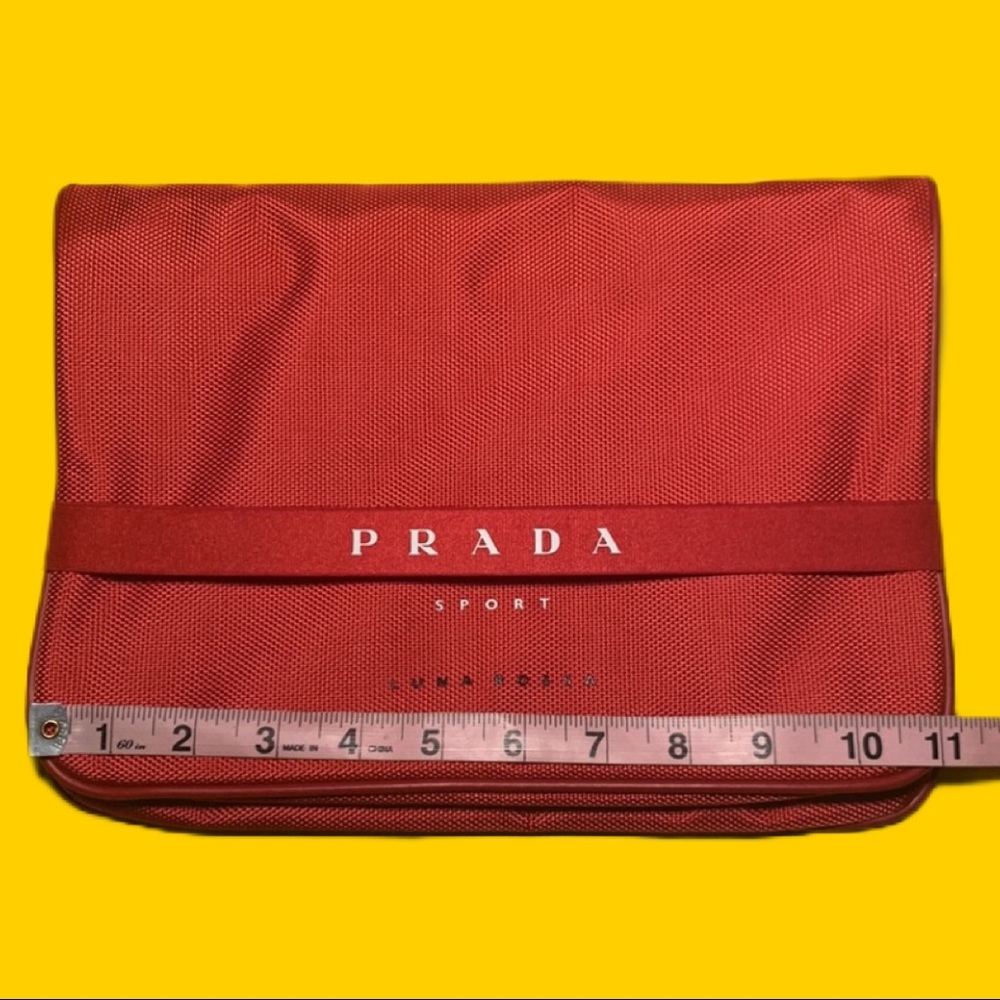 🆕PRADA Luna Rossa Sport Cosmetics Toiletry Bag - Picture 7 of 8